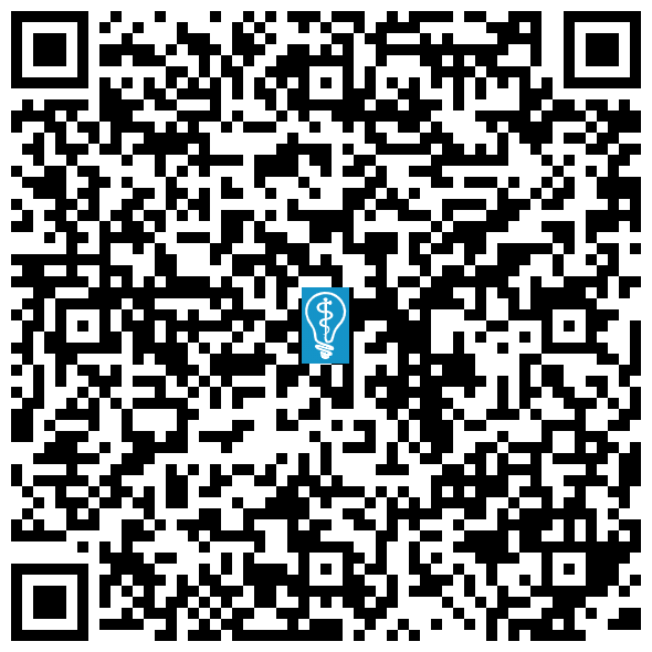 QR code image to open directions to Providence Dental Care in Maywood, CA on mobile