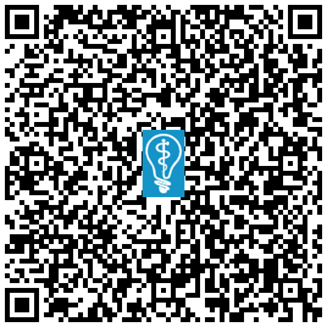 QR code image for Partial Denture for One Missing Tooth in Maywood, CA